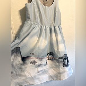 Star Wars Hoth Vintage Retro Dress